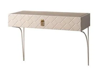 Стол туалетный (консоль) Bogemia Farfalle (Слоновая кость) (Novabuk/Золото) БМСТ-1(Fa)