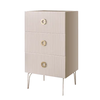 Комод Bogemia Fillini (Слоновая кость) (Novabuk/Золото) БМКМ-1(Fi)