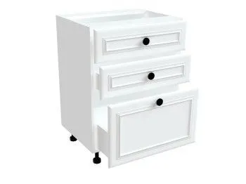 Стол с ящиками СЯ-60, Бьянка (600*470*820) Белый, 21115