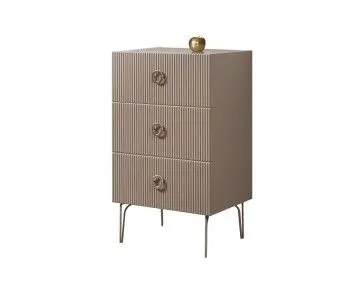 Комод Bogemia Fillini (Мокка) (Lakobel/Хром) БМКМ-1(Fi)