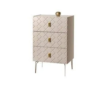 Комод Bogemia Farfalle (Ваниль) (Lakobel/Золото) БМКМ-1(Fa)