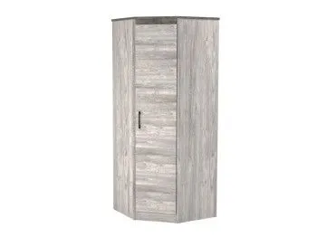 Шкаф угловой 2194, Денвер (879*879*2194) Риббек серый, 11730