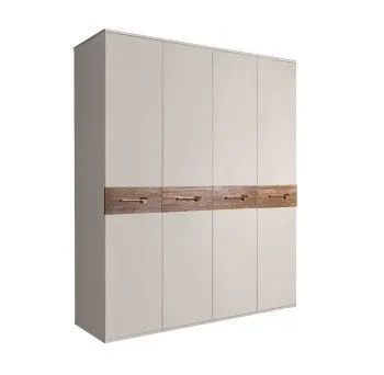 Шкаф 4-х дв. Bogemia Wood Wo (Шелк/Золото) БМШ2/4(Wo)