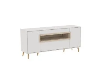 Комод широкий, Аврора (1800*455*800) Дуб Мария/Кашемир, 32108