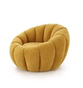 Кресло HALMAR GASPAR 2 горчичный