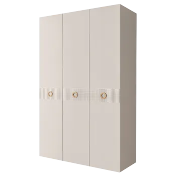 Шкаф 3-х дверный Bogemia Fillini (Слоновая кость/Золото) БМШ2/3(Fi)