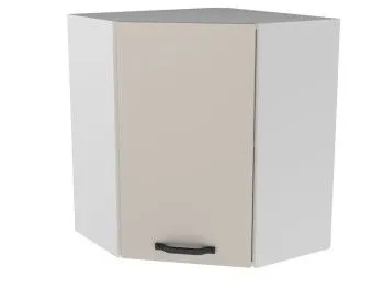 Шкаф угловой ШУ-60, Грей - 2 (600*600*720) Кашемир, 22135