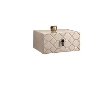 Тумба прикроватная Bogemia Fly Farfalle (Ваниль) (Lakobel/Черный) БМТП-1