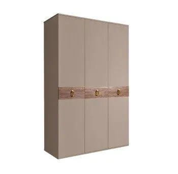 Шкаф 3-х дверный Bogemia Wood Fa (Мокка/Золото) БМШ2/3(Wo)