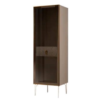 Витрина Bogemia Farfalle (Слоновая кость/Золото) БМВ1-1С(Fa)