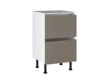 Стол с ящиками СЯ-(2)-50, Виста (500*523*870) Мокко, 25412