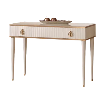 Стол туалетный Римини СОЛО (Слоновая кость/Золото) РМСТ-1(s)