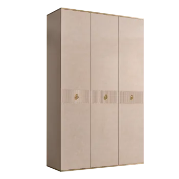 Шкаф 3-х дверный Римини СОЛО (Латте/Золото) РМШ2/3(s)