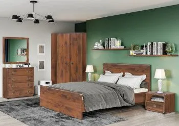 Спальня Индиана дуб 3