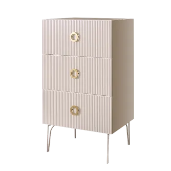 Комод Bogemia Fillini (Слоновая кость) (Lakobel/Золото) БМКМ-1(Fi)