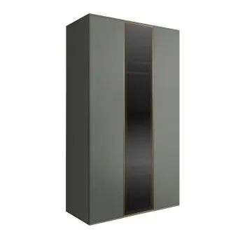 Шкаф 3-х дверный Bogemia Air (Серый/Золото) БМШ2/3(1)