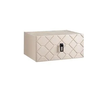 Тумба прикроватная Bogemia Fly Farfalle (Слоновая кость) (Novabuk/Черный) БМТП-1