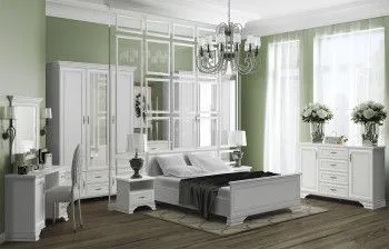 Спальня Кентаки белый 4
