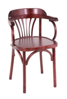 Стул Михаэль твердый (махагон)