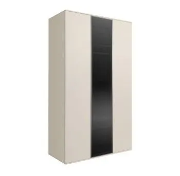 Шкаф 3-х дверный Bogemia Air (Слоновая кость/Серебро) БМШ2/3(1)