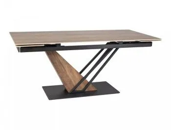 Стол обеденный Signal GENESIS Legno 160 (эффект дерева/дуб/черный)