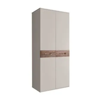 Шкаф 2-х дверный Bogemia Wood Wo (Шелк/Золото) БМШ2/2(Wo)