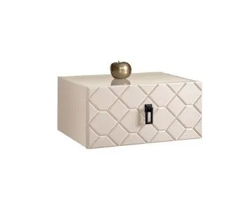 Тумба прикроватная Bogemia Fly Farfalle (Слоновая кость) (Lakobel/Черный) БМТП-1