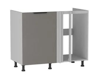 Стол под мойку угловой СМУ-110, Ватель (1000*554*820) Экокожа Мокко, 23714