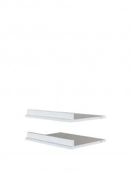 Комплект полок для обуви МОБИ (MOBI) POLB/50 (2 шт.) к шкафу REG/50, белый