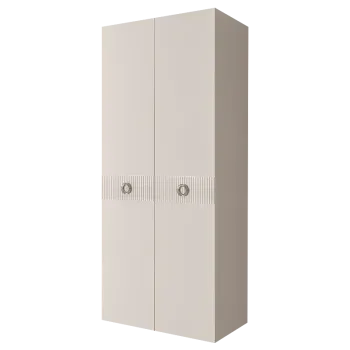 Шкаф 2-х дверный Bogemia Fillini (Слоновая кость/Хром) БМШ2/2(Fi)