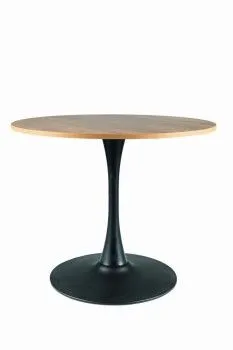 Стол обеденный Signal AMADEO II (дуб/черный мат)