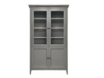 Библиотека 2 дверная Manhattan (Серый)