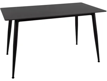 Стол обеденный Signal RION 160 (черный/черный)