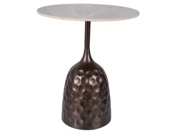 Стол журнальный Signal MUTTI (серый/коричневый античный)