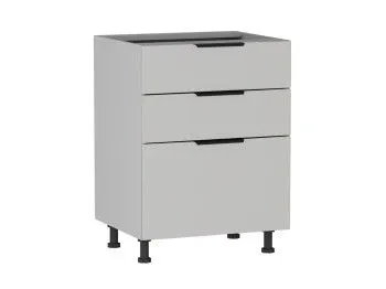 Стол с ящиками СЯ-60 (176/356), Ватель (600*523*820) Экокожа Белый, 23919