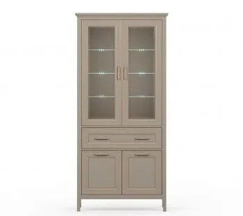 Шкаф-витрина Классик REG2W2D1S с подсветкой