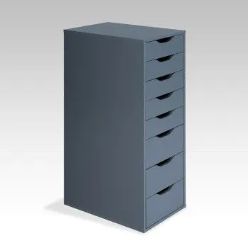 ИНГАР 8 комод 36x102x53, серо-бирюзовый