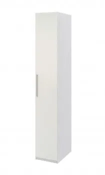 Шкаф-пенал Отис МН-039-03 П1 с фасадом ЛДСП (белый)