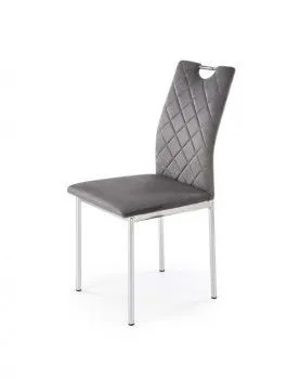 Стул кухонный Halmar K578 (серый/хром)