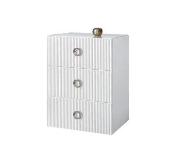 Комод Bogemia Fly Fillini (Белый) (Lakobel/Хром) БМКМ-1