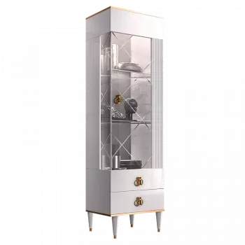 м. Марьина Роща - Витрина 1-ств. (правая) Римини СОЛО (белый золото) РМВ1-1С (s)