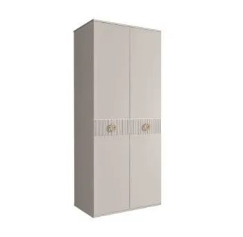 Шкаф 2-х дверный Bogemia Fillini (Шелк/Золото) БМШ2/2(Fi)