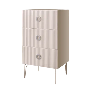 Комод Bogemia Fillini (Слоновая кость) (Novabuk/Хром) БМКМ-1(Fi)