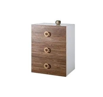 Комод Bogemia Fly Wood Fi (Белый) (Lakobel/Золото) БМКМ-1