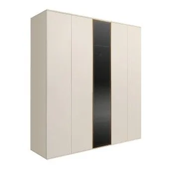 Шкаф 5-ти дв. Bogemia Air (Слоновая кость/Золото) БМШ2/5(1)