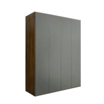 Шкаф 4-х дверный Bogemia Woodline Air (Серый) БМШ2/4(0)