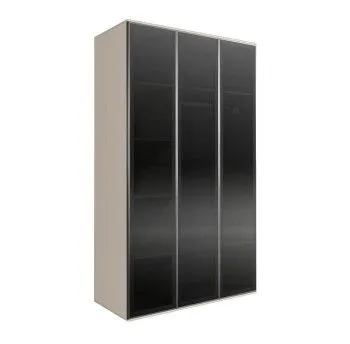 Шкаф 3-х дверный Bogemia Air (Слоновая кость/Серебро) БМШ2/3(3)