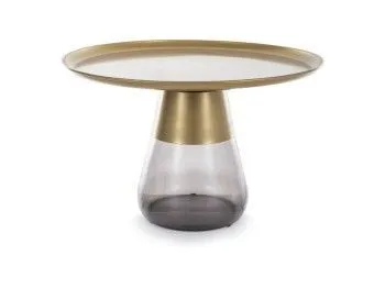 Стол журнальный Signal TIFFANY B (золотой/черный)