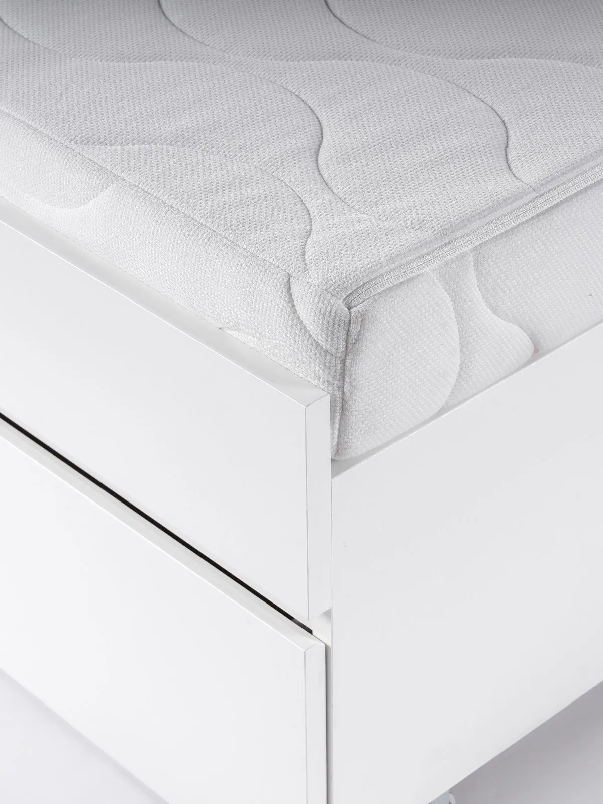 Кровать раздвижная Сириус, с ящиками, 90х200/180х200 см, белая | изображение 15