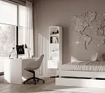 КАСТОР (KULLEN) стол письменный ИКЕА / IKEA 3 ящика 116х65 белый | изображение 5